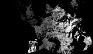 Robot Philae posado en el cometa funciona bien y envía información a la Tierra