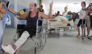 Pacientes del hospital de El Tigre protestaron para exigir que los operen
