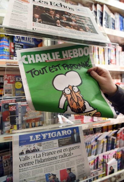 FRANCE-ATTACKS-CHARLIE-HEBDO-MAGAZINE-NEWSAGENTS