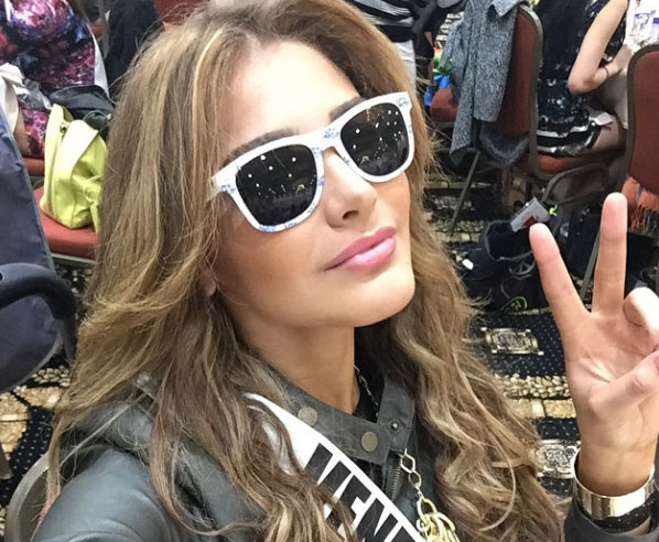 Mira el misterioso regalo que recibió Migbelis Castellanos a sólo horas del Miss Universo (Foto)