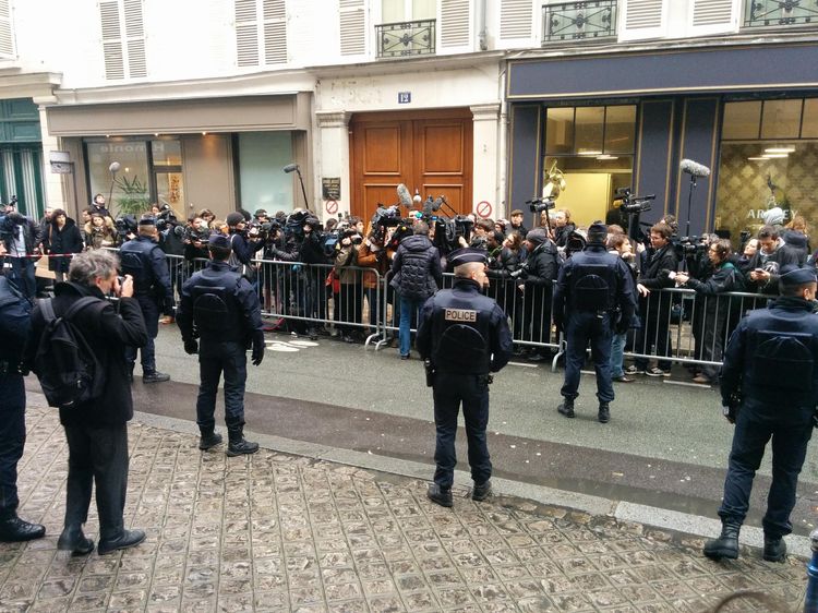 La redacción de Charlie Hebdo se instaló en las oficinas del diario Libération