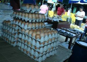 Precio del cartón de huevos repunta a Bs. 1.700 en Táchira