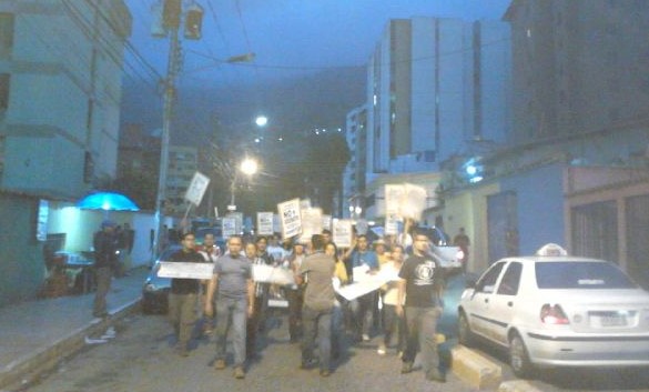 Merideños protestan pacíficamente en El Campito (FOTOS)