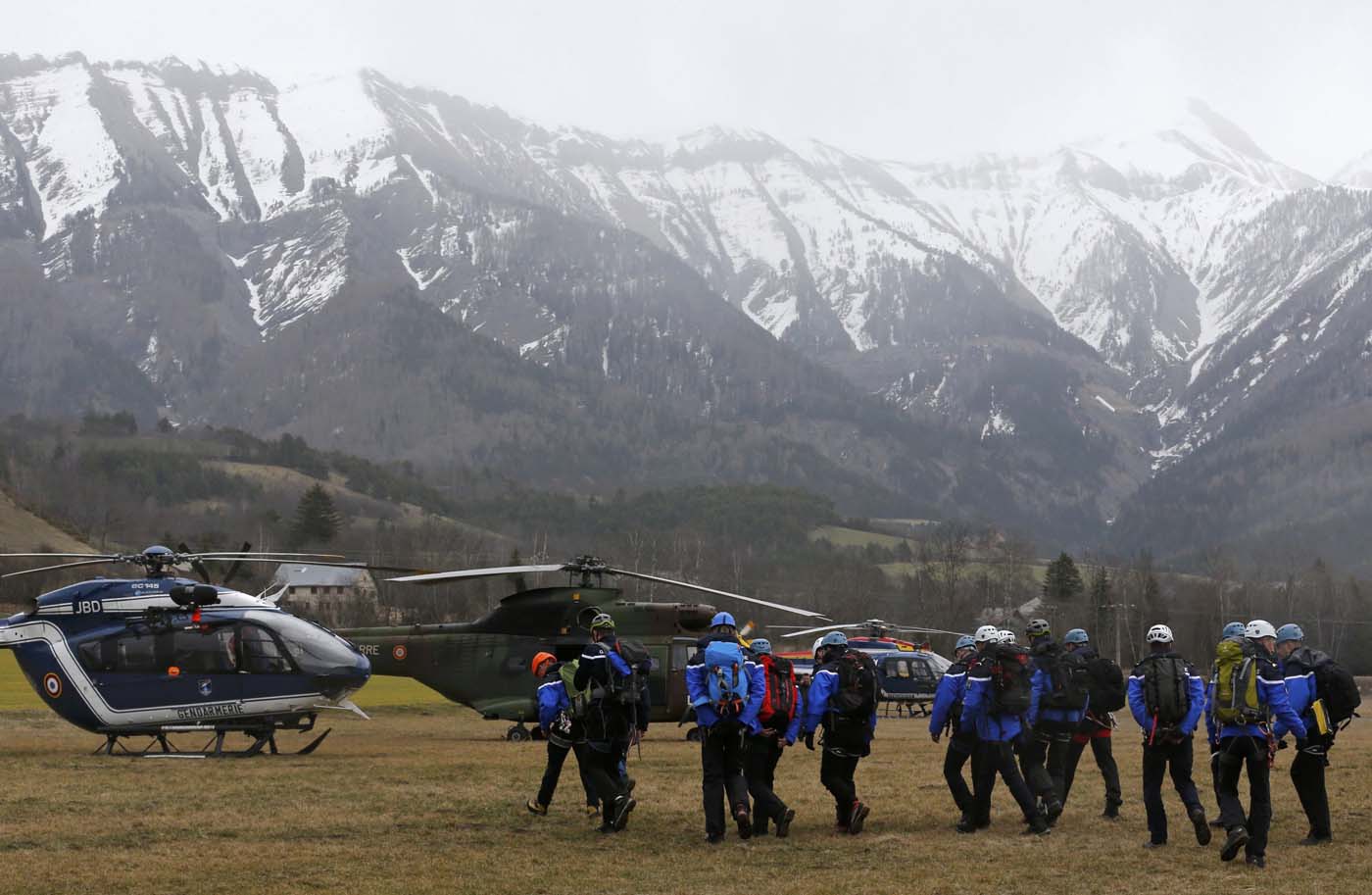 Hallan una de las cajas negras del avión de Germanwings