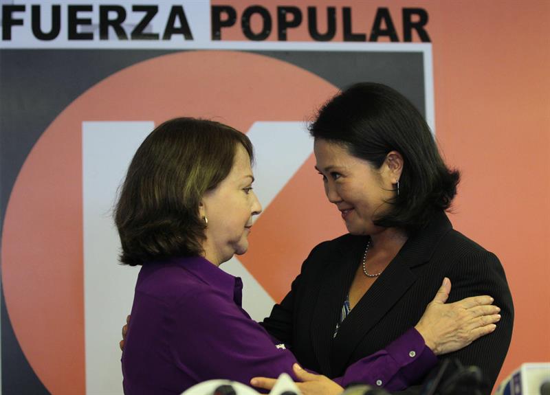 Keiko Fujimori expresó respaldo y solidaridad a esposa de Antonio Ledezma