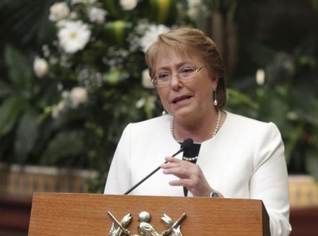 Presidenta de Chile anuncia justicia igualitaria, en tácita alusión a agentes condenados
