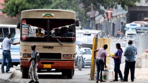 Paro del transporte público en Maracaibo por seguridad y mejoras en las vías