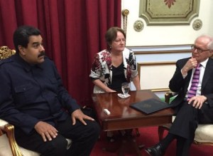 Maduro se reunió con enviado de EEUU para el proceso de paz en Colombia