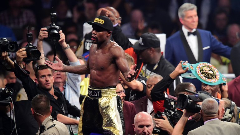 ¿Buen ganador?: Mayweather asegura a Pacquiao que no está a su nivel