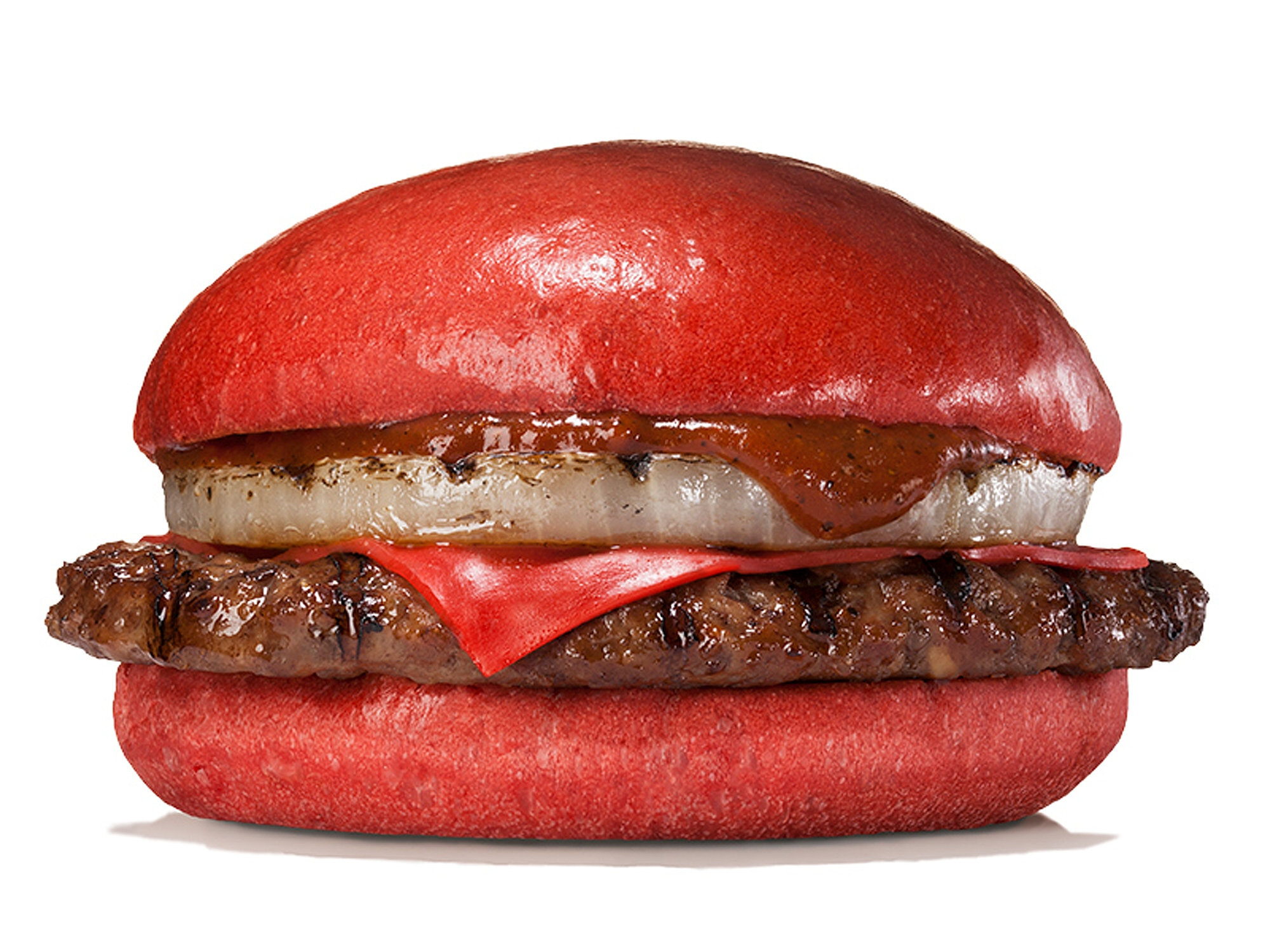 Burger King lanza una hamburguesa roja (Foto)