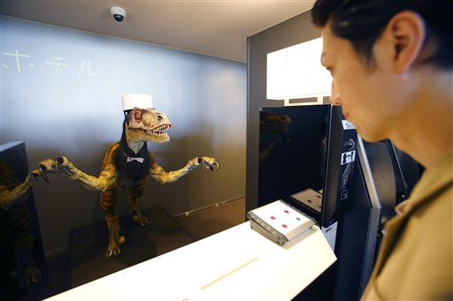 Hotel en Japón emplea robots para bajar costos