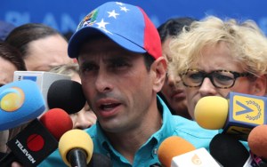 Capriles: Si el 6D el pueblo activa sus fuerzas saldremos de la crisis