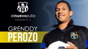 Grenddy Perozo es el nuevo fichaje del Zulia Fútbol Club