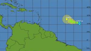 Se forma en el Atlántico la tormenta tropical Danny