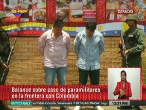 Gustavo González López paramilitares capturados serán entregados a las autoridades colombianas (Video)