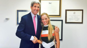 Lilian Tintori se reunió con John Kerry (Foto)