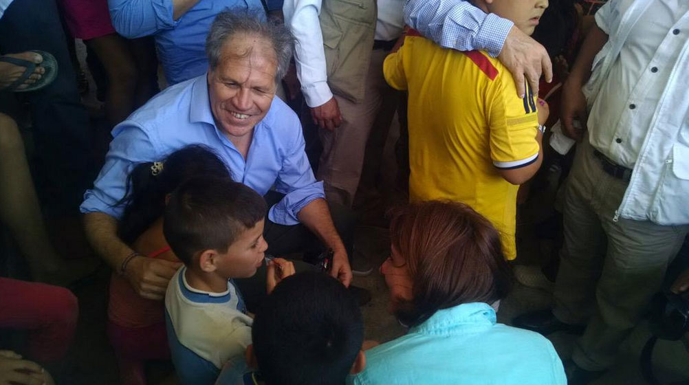 Secretario de la OEA llegó a Cúcuta para constatar situación de colombianos deportados