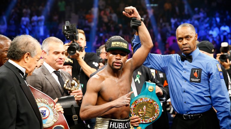 Mayweather bajo sospecha por dopaje en su combate contra Pacquiao