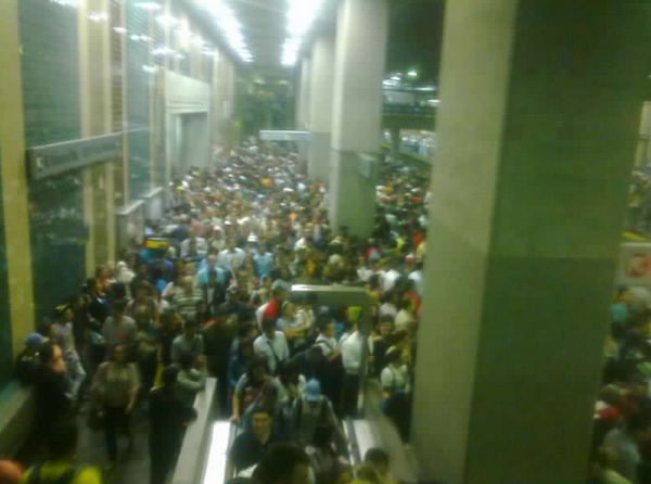 Arrollamiento generó caos en Línea 1 del Metro de Caracas