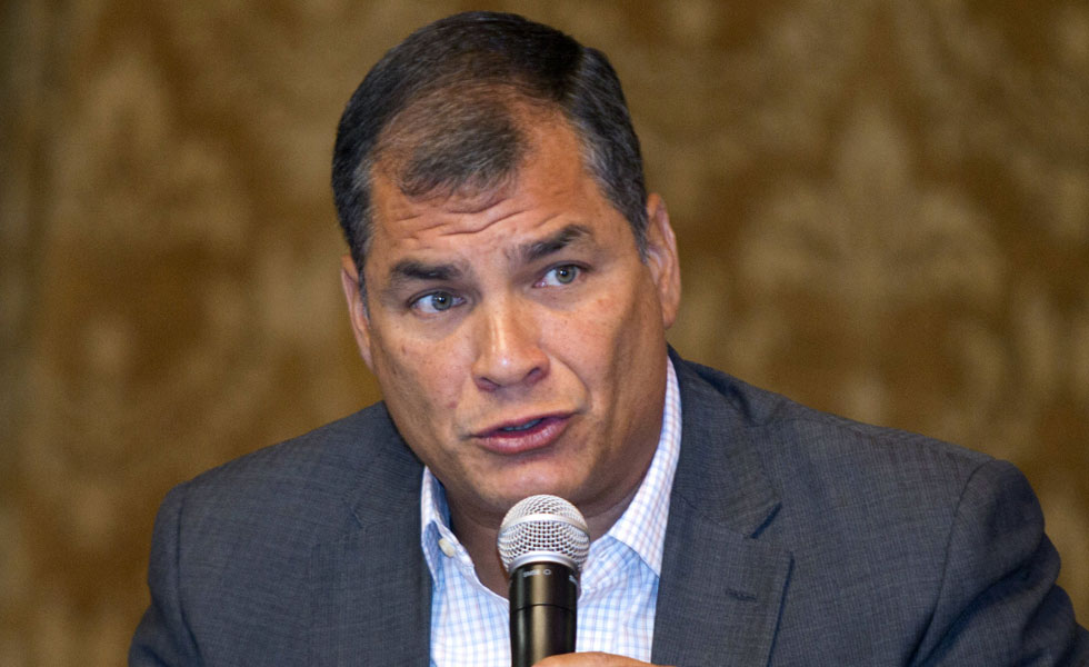 Correa cree que la oposición en Ecuador “hará algo similar” a la de Venezuela