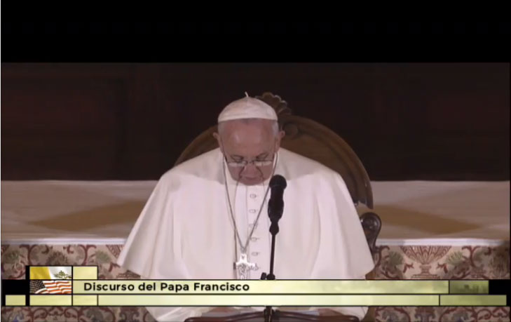 El Papa se reunió con víctimas de abusos sexuales en Filadelfia