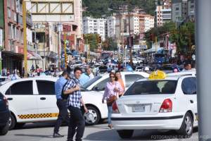 En Fotos: Así fue el  mega trancazo en Mérida