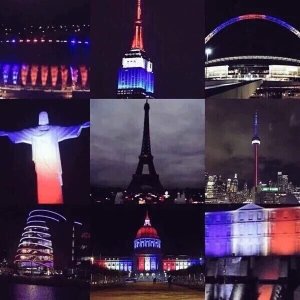 Los famosos expresan su solidaridad con París (Tuits)
