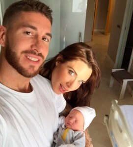 Sergio Ramos anuncia el nacimiento de su segundo hijo