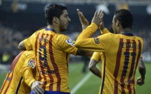 Barcelona empata 1-1 ante Valencia con gol de Suárez