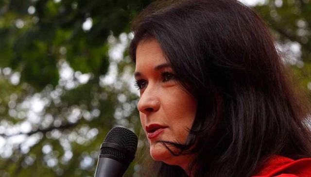 “La familia es algo sagrado”: Mary Pili Hernández exigió la liberación de la madre de Armando Armas