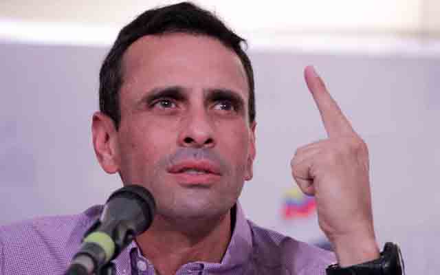 Capriles: El país pide diálogo y el Gobierno no quiere abrir los ojos