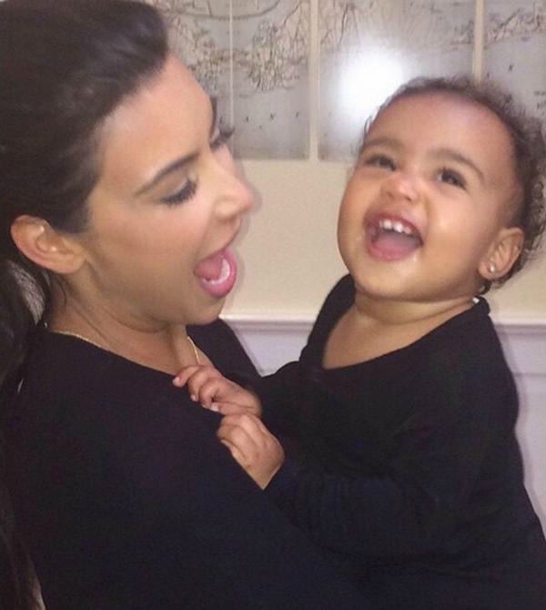 Foto: North West, la pequeña hija de Kim Kardashian / farandula.com