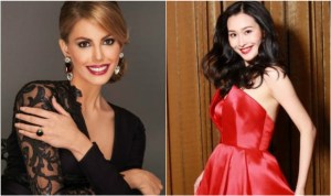 Miss Venezuela y Miss China usaron vestidos similares en el Miss Mundo (Fotos)