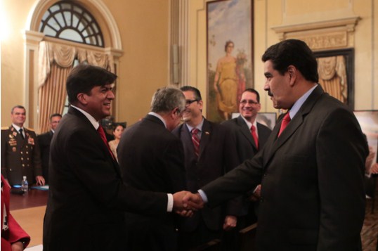 Este es el Evo Morales de Maduro (Fotos + Video)