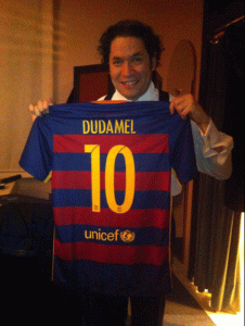 Gustavo Dudamel… ¿Fichado por el Barça? (Foto)