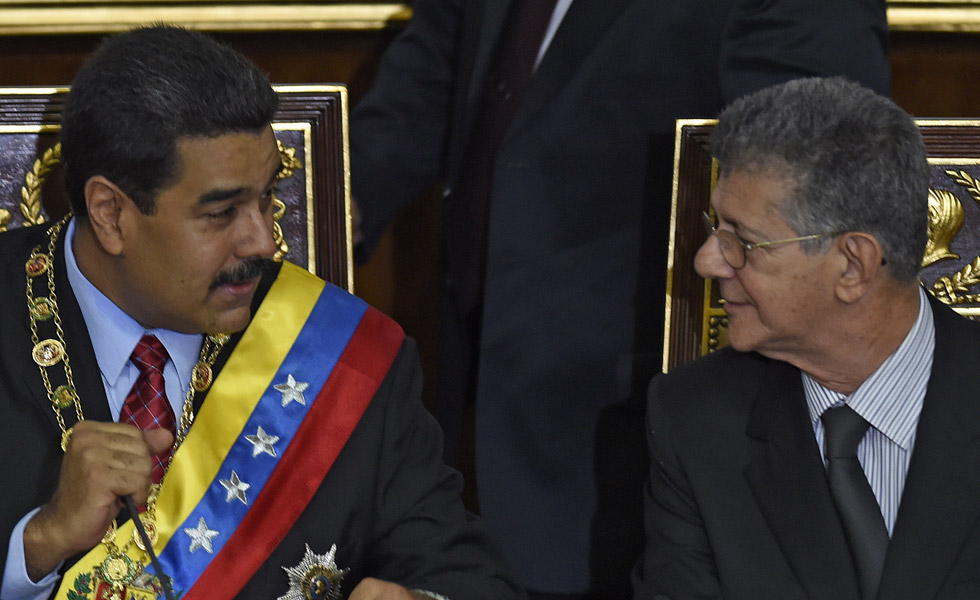 Cordialidad y sarcasmo, Maduro y la oposición venezolana frente a frente