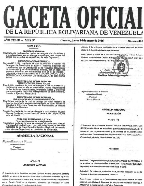 gacetaemergencia