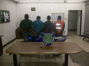 Polisucre detiene a cuatro presuntos extorsionadores en Petare