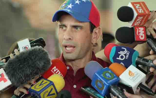 Capriles: Acompañaré la decisión de la Unidad, sea cual sea, pero sería un error excluir el revocatorio