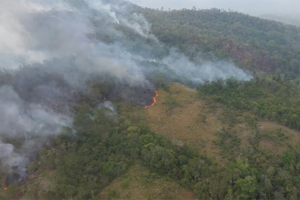 Alcalde de Machiques: Fuego en la Sierra de Perijá avanza hacia Colombia