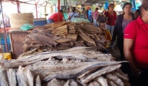 El kilo de cazón desde 4 mil bolívares en el mercado de Puerto La Cruz