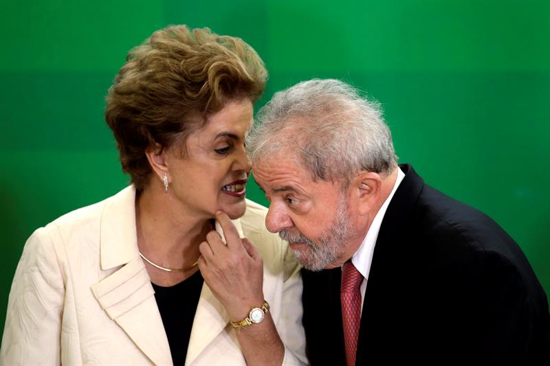 Fiscalía de Brasil denunció ante el Tribunal Supremo a Lula y Rousseff por asociación ilícita