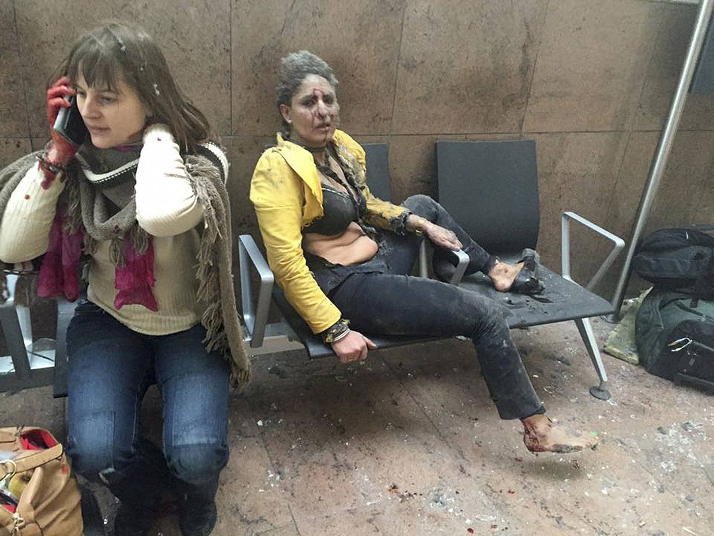 Las fotos más impactantes de los atentados terroristas en Bruselas