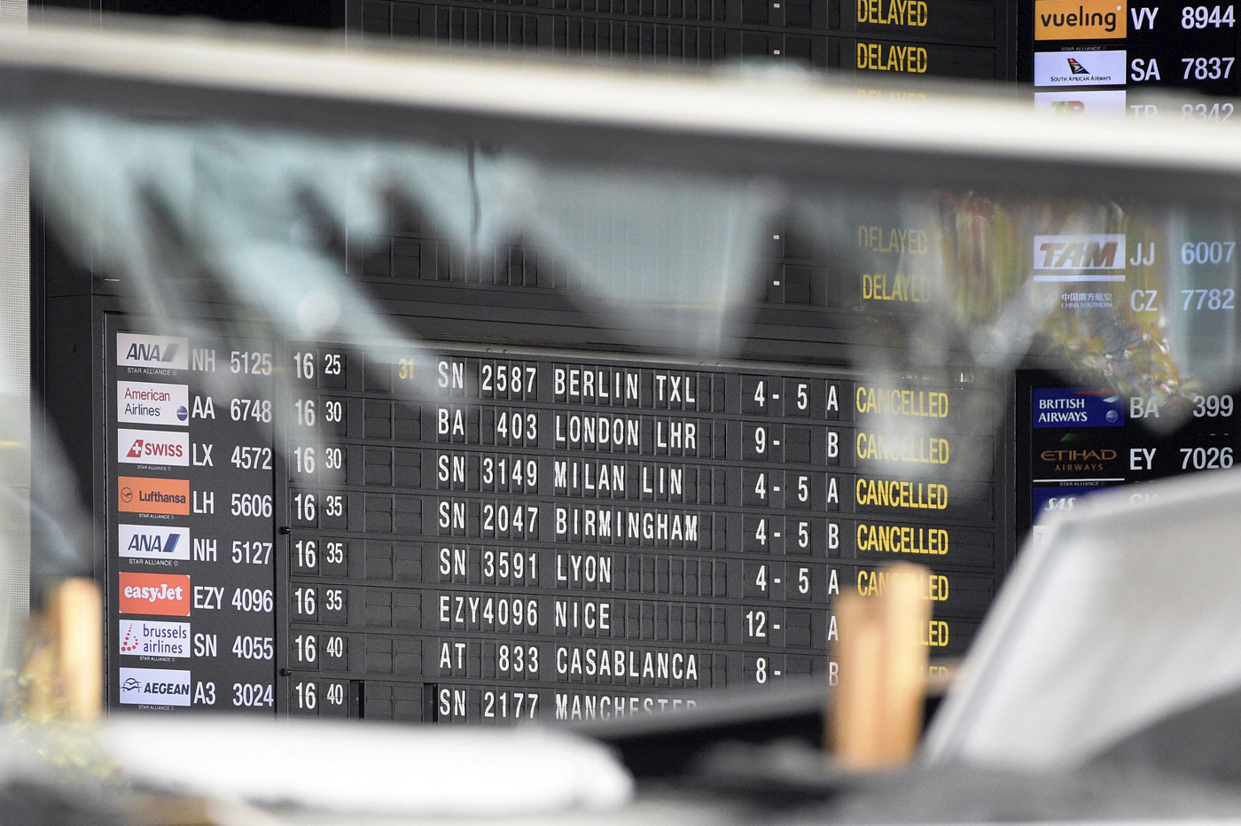 Aeropuerto de Bruselas no reabrirá antes del martes