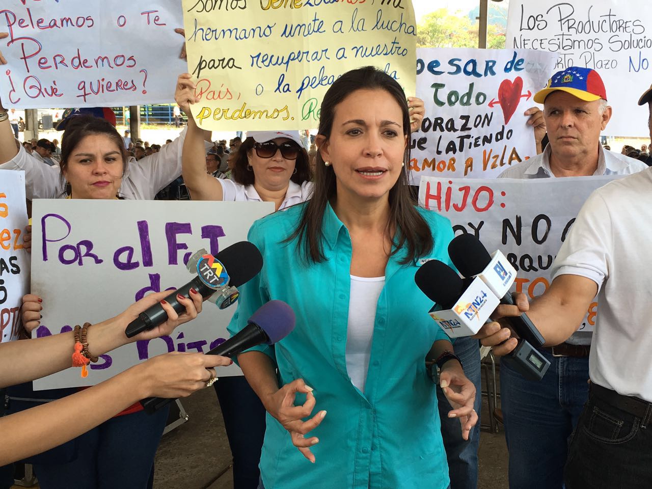 María Corina Machado: Evadir que en Venezuela hay una dictadura es claudicar