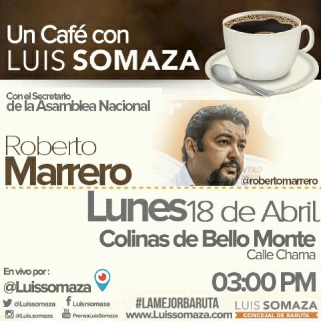 Cafe con Luis Somaza_ Marrero