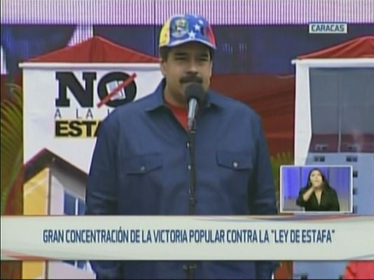 Maduro mantendrá activado el Decreto de Emergencia Económica todo el año