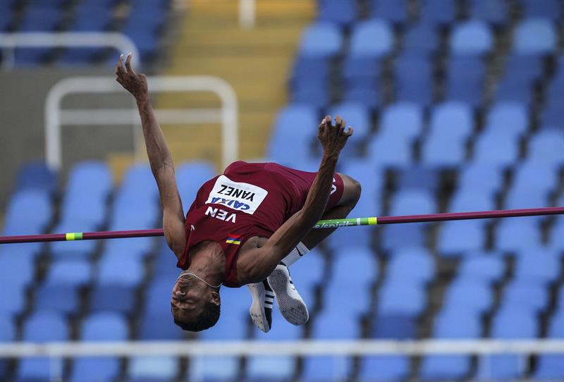 Venezolano Eure Yanez ganó oro en salto alto en Iberoamericano de Atletismo