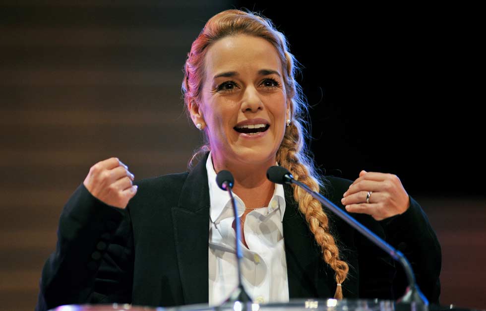 Lilian Tintori a la delegación criolla en Río 2016: ¡Arriba Venezuela!