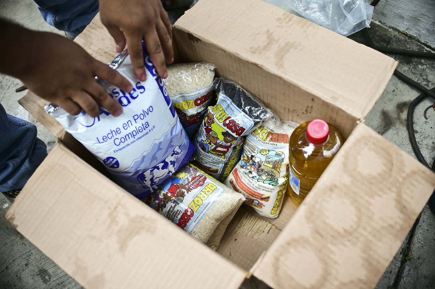 La crisis alimentaria de Venezuela en un gráfico